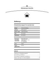 Elinstallationsrapport for ejendommen - Husavisen