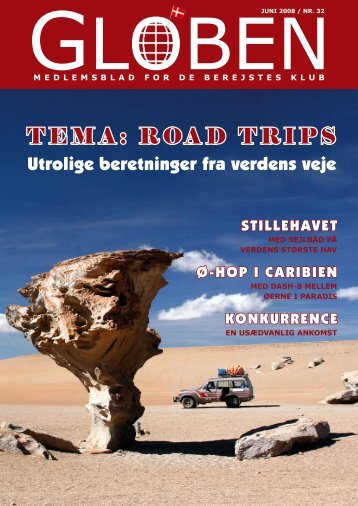 TEMA: ROAD TRIPS - De Berejstes Klub