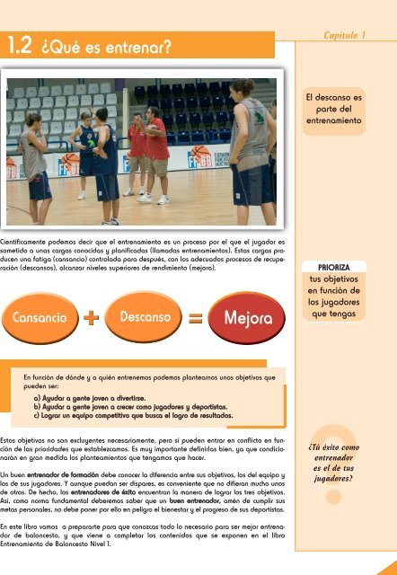 Entrenamiento en Baloncesto Nivel 2 - club del entrenador