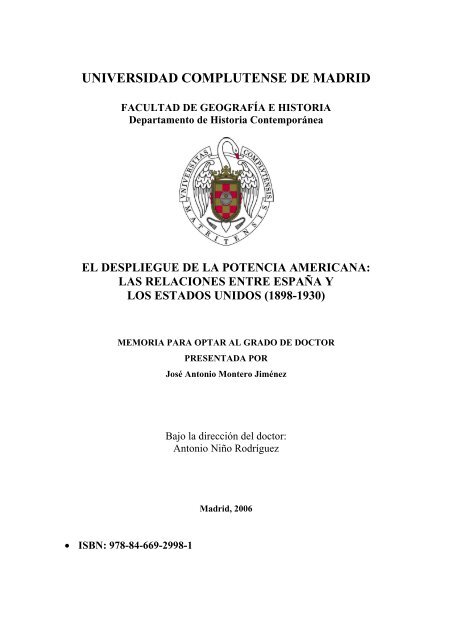 COMPLUTENSE MADRID - Biblioteca la ...