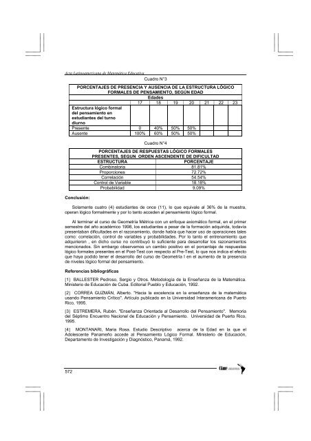 conferencias plenarias - Comite Latinoamericano de Matematica ...