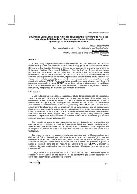 conferencias plenarias - Comite Latinoamericano de Matematica ...