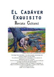 El Cadaver Exquisito - 6º Edicion - Abril 2013