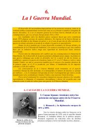 Tema 6. La I Guerra Mundial - Instituto Bachiller Sabuco