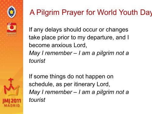 WYD Formation Day 3 Powerpoint - World Youth Day 2013