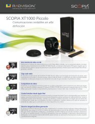 SCOPIA XT1000 Piccolo.pdf - Radvision