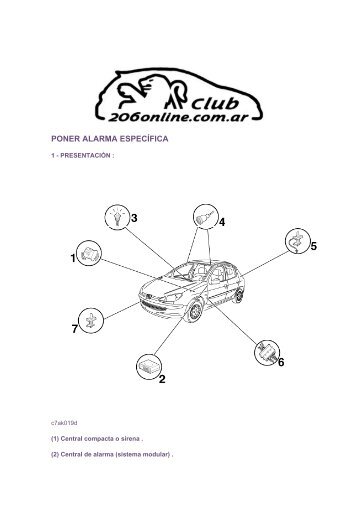 PONER ALARMA ESPECÍFICA - Club 206 Online