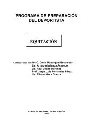 Equitación - Inder