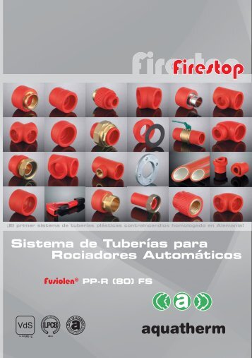 Catálogo Sistema de Tuberías para Rociadores Automáticos