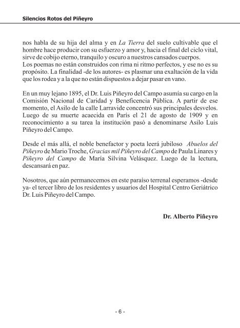libro SILENCIOS ROTOS DEL PIÑEIRO 04 11 a curvas - Hospital ...