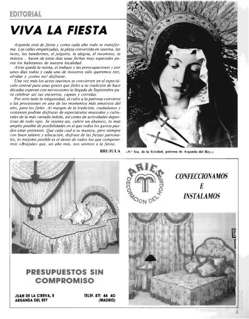 Revista "Brújula" (1988-1992) - Archivo de la Ciudad de Arganda ...