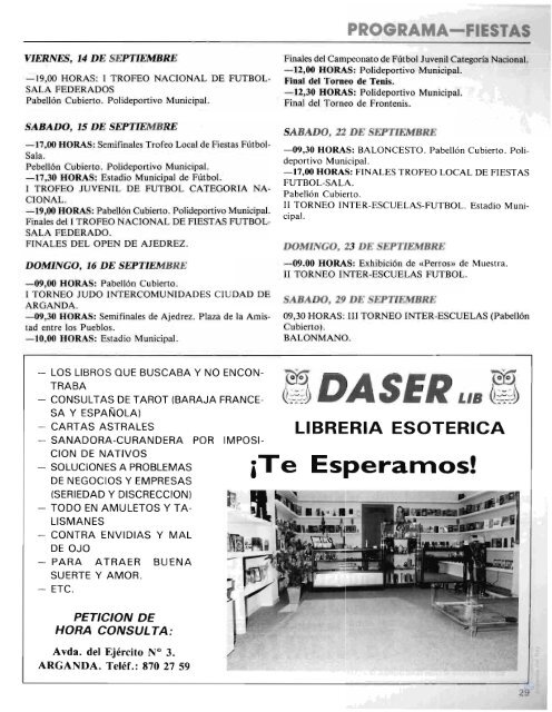 Revista "Brújula" (1988-1992) - Archivo de la Ciudad de Arganda ...