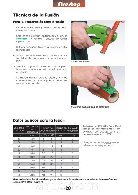 con éxito en más de 60 países - aquatherm-pipesystems.com