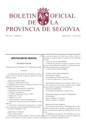 DIPUTACION DE SEGOVIA - Diputación de Segovia