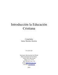 Introducción la Educación Cristiana
