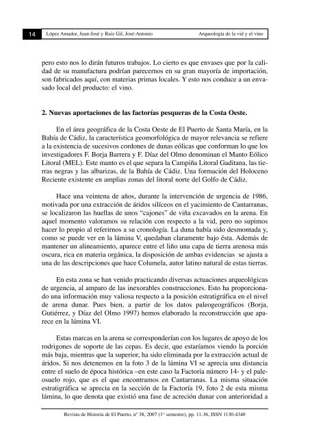 FragmentaciŠn Pocito Chico - Revista de Historia de El Puerto