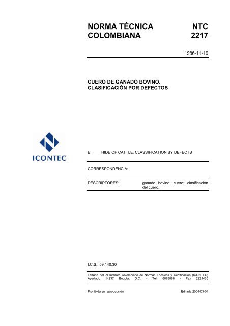 NTC 2217 - Icontec
