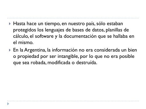 legislacion informatica en argentina