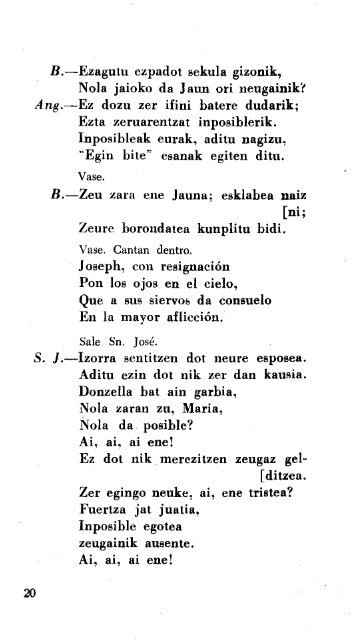 Teatro zaarra ; Gabonetako ikuskizuna ; Gabon ... - Euskaltzaindia