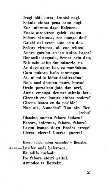 Teatro zaarra ; Gabonetako ikuskizuna ; Gabon ... - Euskaltzaindia