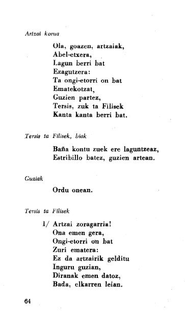 Teatro zaarra ; Gabonetako ikuskizuna ; Gabon ... - Euskaltzaindia