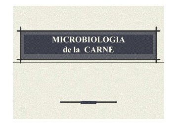 Microbiología de la Carne