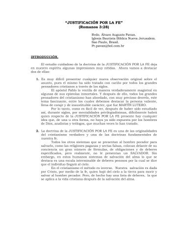 Justificacion por la fe.pdf - Iglesia Presbiteriana Fundamentalista ...