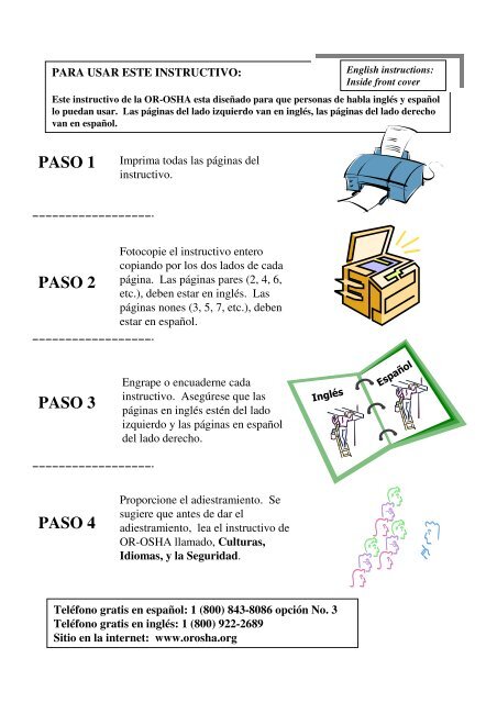 Culturas, Idiomas y la Seguridad Cultures, Languages, and Safety