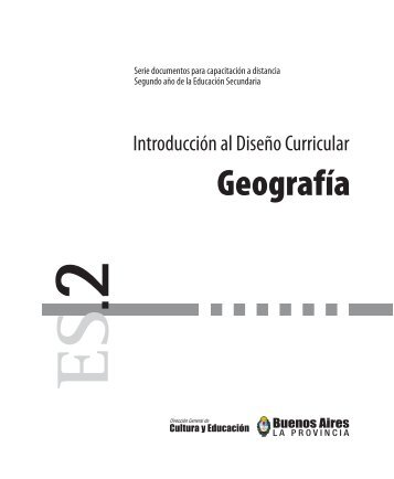 Geografía - Dirección General de Cultura y Educación