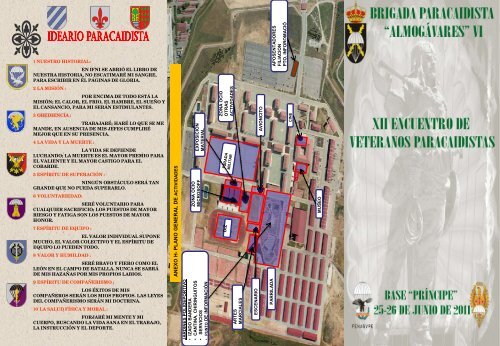 Programa de Actividades - Ejército de tierra