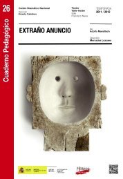 Extraño anuncio - Centro Dramático Nacional