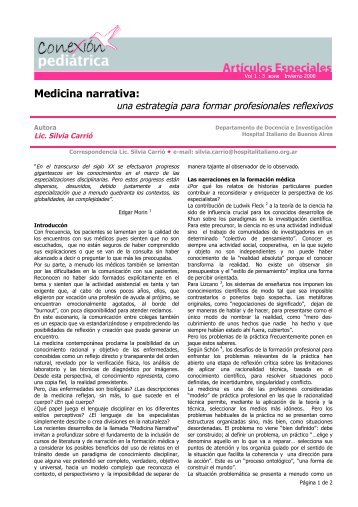 Medicina narrativa: una estrategia para formar ... - Aeten.es