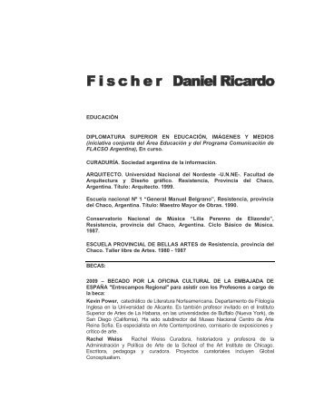 Daniel Ricardo Fischer - adapthes