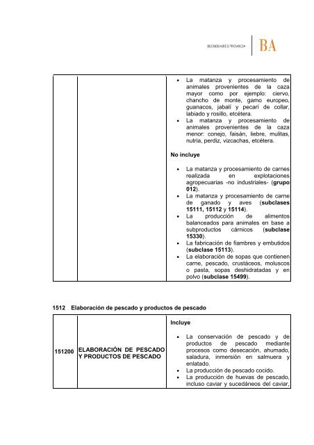 ANEXO I - Nomenclador de Actividades del Impuesto sobre ... - Trivia