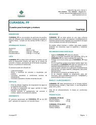 CURASEAL PF - Toxement