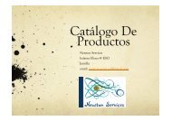 Catálogo de Productos Newton Services - IES Infanta Elena