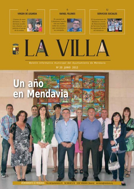 "La Villa": Boletín informativo del Ayuntamiento de Mendavia
