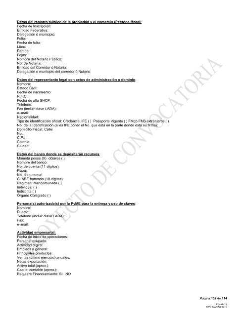 modelo de convocatoria a la licitacion publica nacional - PEMEX.com