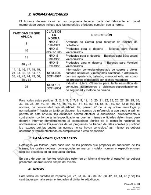 modelo de convocatoria a la licitacion publica nacional - PEMEX.com