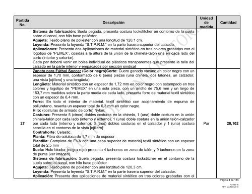 modelo de convocatoria a la licitacion publica nacional - PEMEX.com