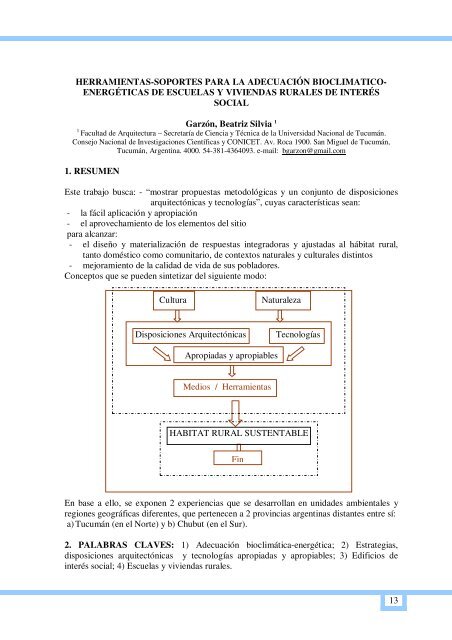 Os Edifícios Bioclimáticos a Integração das Energias ... - LNEG