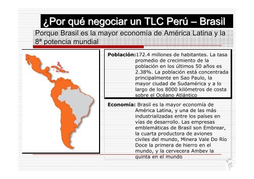 TLC Peru Brasil