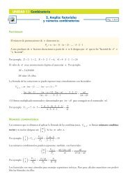 factoriales y números combinatorios