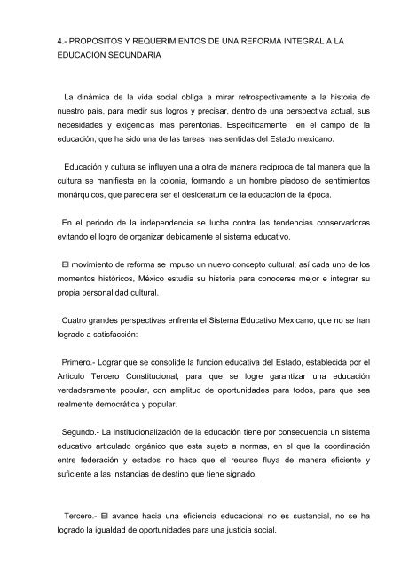 tema: los adolescentes y la escuela - Reforma de la Educación ...