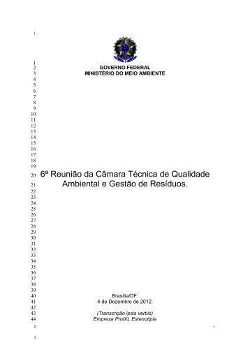 download - Ministério do Meio Ambiente