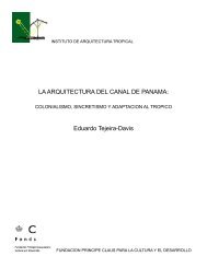 LA ARQUITECTURA DEL CANAL DE PANAMÁ ETD.indd