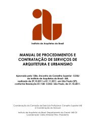 manual de contratação- aprovado pelo 138o. cosu-sp - Instituto de ...