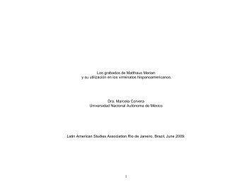 1 Los grabados de Matthaus Merian y su utilización en los ...