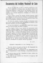 Documentos del Archivo Nacional de Cuba - BAGN