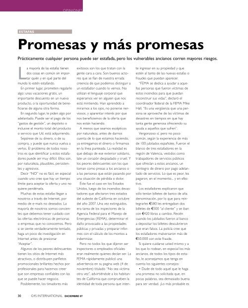 Nº62 - Diciembre 2007 - g4s argentina